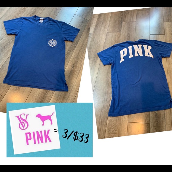 PINK Victoria's Secret Tops - Pink T - size XS